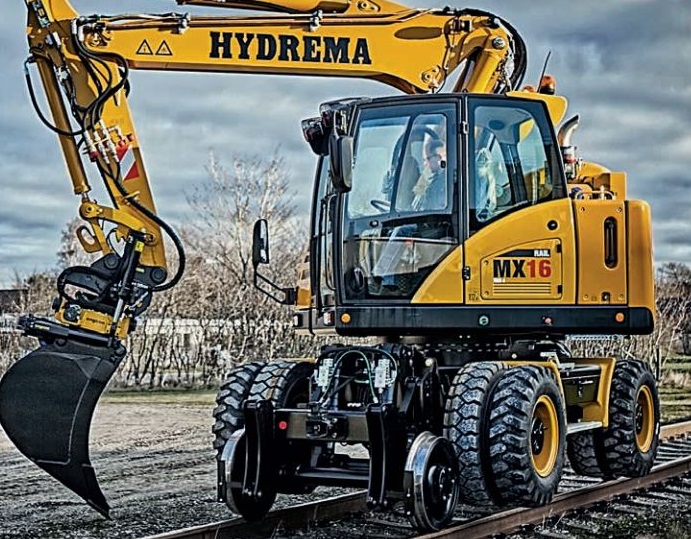  Hydrema MX16 Rail
